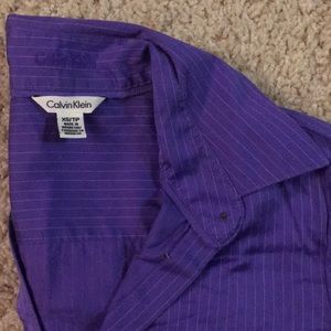 ❣️Calvin Klein Royal Purple Button Down